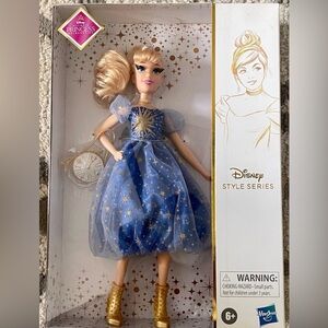 Disney Style Series Doll - Blue and Gold Dress